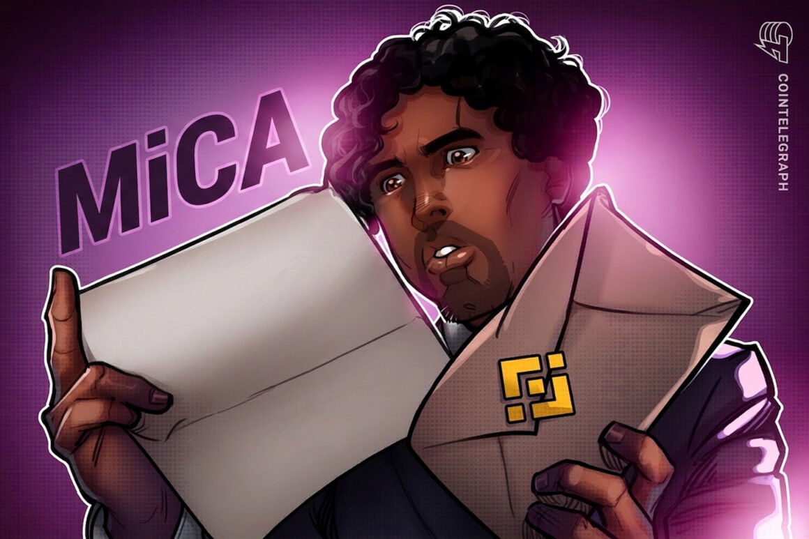 Binance faces EU service limits next week as MiCA rules take effect