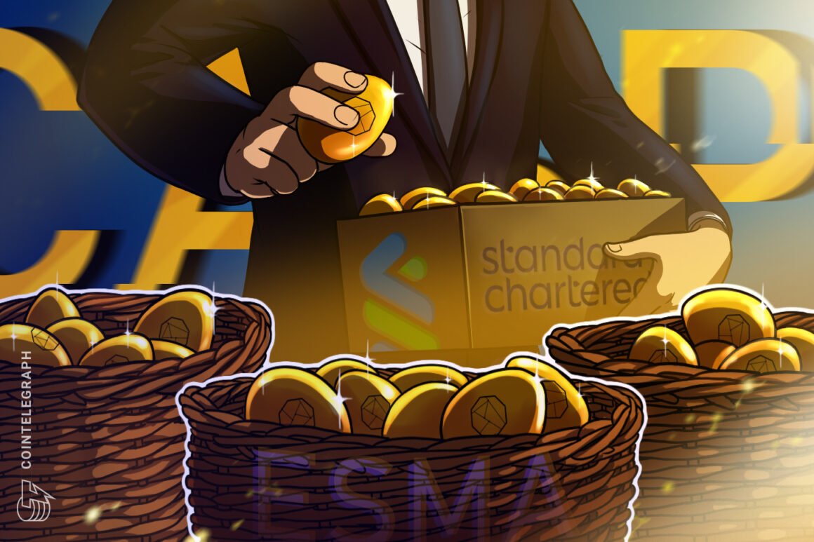 StanChart joins ESMA’s first MiCA register update since deadline