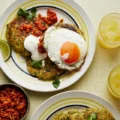 Gurdeep Loyal’s quick and easy recipe for masala chickpea-parsnip fritters with coconut sambol | Quick and easy